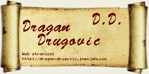 Dragan Drugović vizit kartica